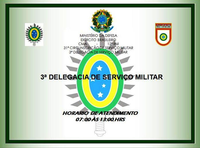 31ª Circunscrição do Serviço Militar/3ª Delegacia do Serviço Militar - 31ª CSM/3ª Del SM